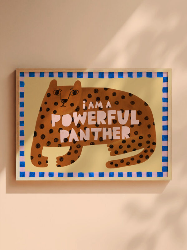 Powerful Panther poster