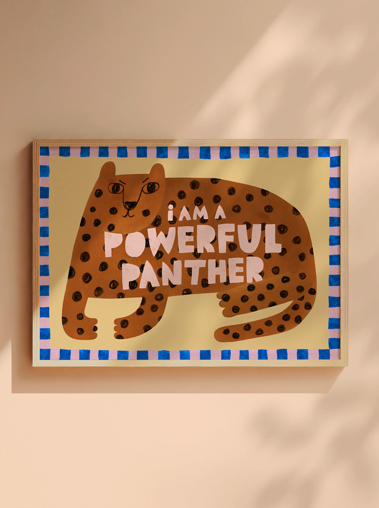 Powerful Panther poster