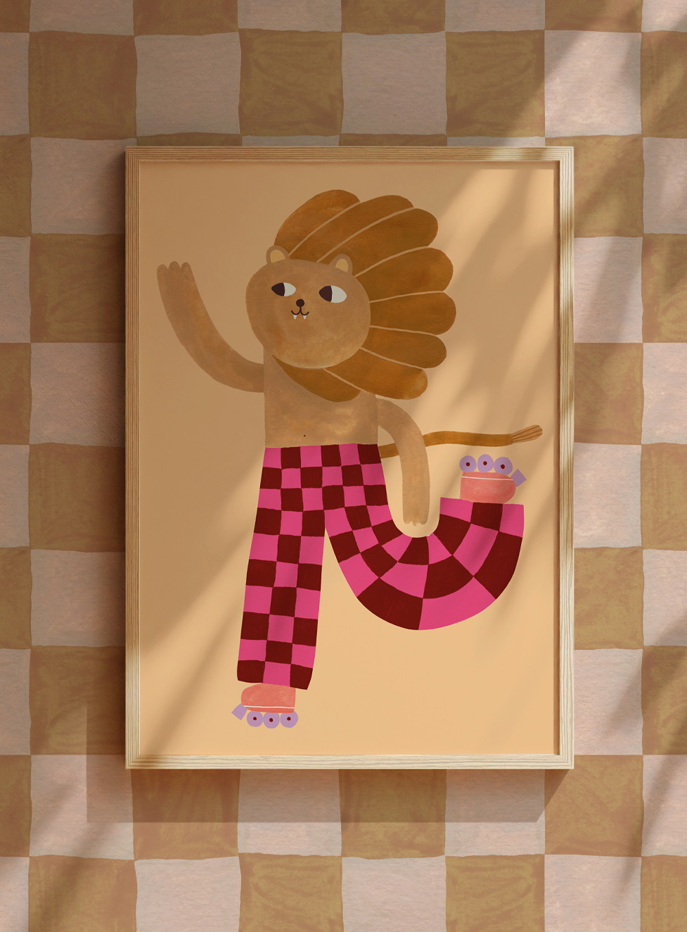 Skating Lion Sweet poster - Image 2