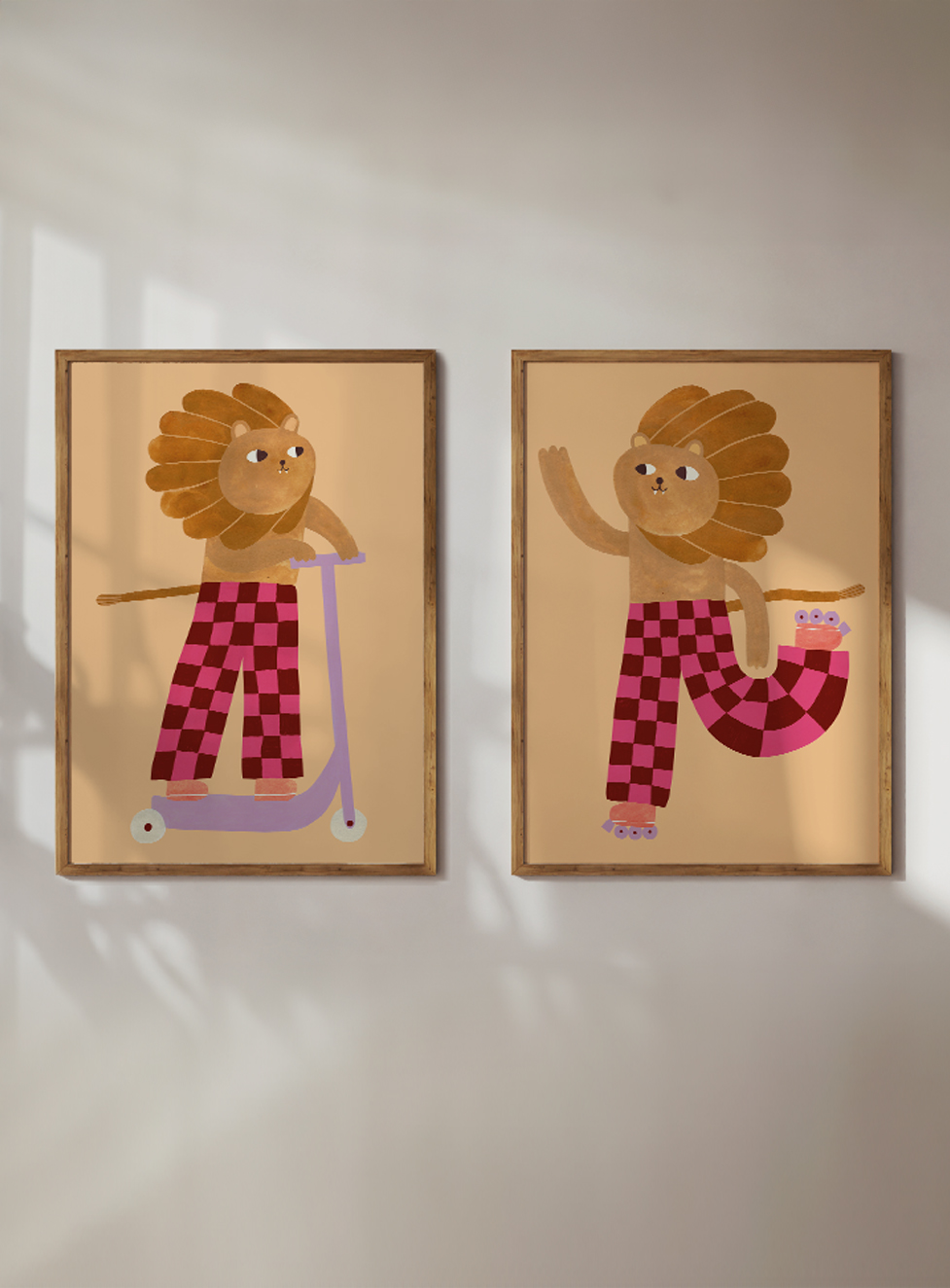 Skating Lion Sweet poster - Image 3